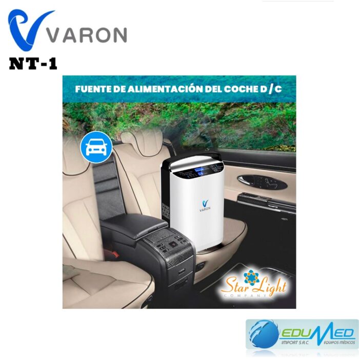 CONCENTRADOR DE OXIGENO PORTATIL DE 5 L VARON NT-1 - Imagen 6
