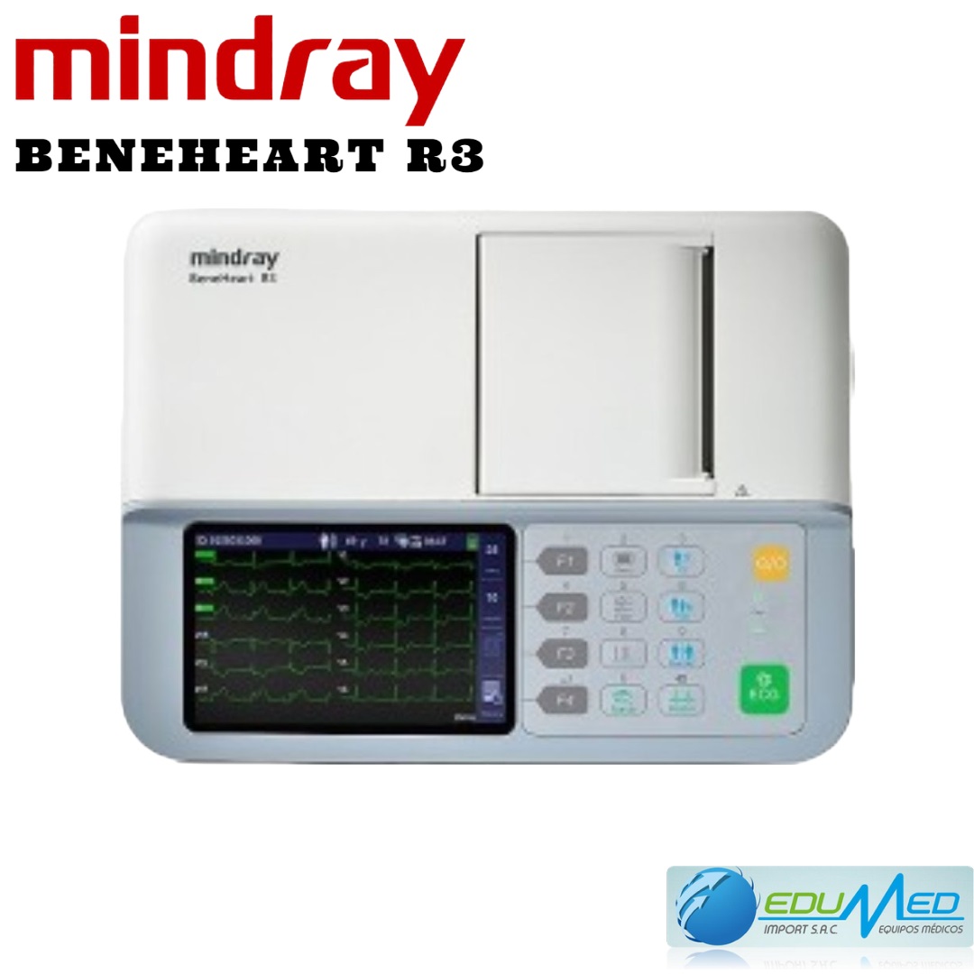 ELECTROCARDIOGRAFO MINDRAYBENEHEART R3 (4)