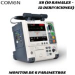 MONITOR DESFIBRILADOR DE 10 RAMALES PARA 12 DERIVACIONES COMEN S8