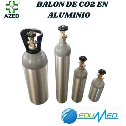 BALON DE CO2 EN ALUMINIO MARCA: CATALUX MODELO: MD CGA-320 KIT COMPLETO