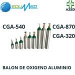 BALON DE OXIGENO CGA 540-870