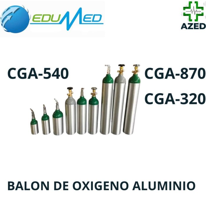 BALON DE OXIGENO CGA 540-870
