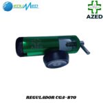 REGULADOR DE OXIGENO MINI AZED CGA-870 - Imagen 2