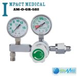 REGULADOR DE OXIGENO DE 2 MANOMETROS IMPACT MEDICAL|AM-O-GR-582
