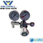 REGULADOR DE OXIGENO DE 2 MANOMETROS WELDWELL|WM-540-15FG