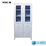 VITRINA DE 02 CUERPOS|V2C-N