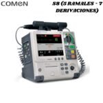 MONITOR DESFIBRILADOR DE 5 RAMALES PARA 7 DERIVACIONES COMEN S8 - Imagen 2