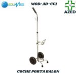 COCHE PORTA BALON CROMADO TIPO D Y E AZED AD-CC1