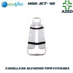 CAMILLA DE ALUMINIO TIPO CUCHARA AZED ACT-4D - Imagen 2