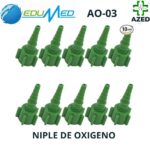 NIPLE DE OXIGENO AZED AO-03