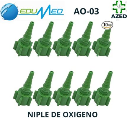 NIPLE DE OXIGENO AZED AO-03