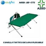 CAMILLA TACTICA DE LONA PLEGABLE AZED AD-CT1