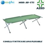 CAMILLA TACTICA DE LONA PLEGABLE AZED AD-CT1 - Imagen 2