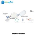 RESUCITADOR MANUAL ADULTO CON ASA BESMED RE-25186 - Imagen 3