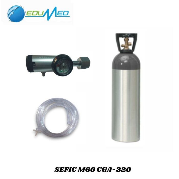 BALON DE CO2 M60 SEFIC CGA-320 EQUIPADO - Imagen 1