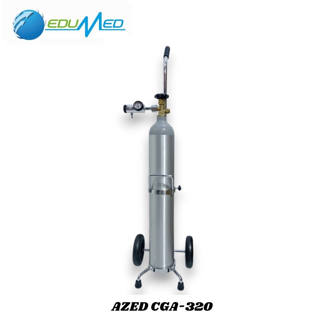 BALON DE CO2 ME EQUIPADO AZED CGA-320 BALON DE CO2 DE 1.5M3 O ME EQUIPADO CON COCHE AZED CGA-320 - Imagen 1
