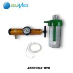 BALÓN DE OXIGENO DE 1.5M3 AZED CGA-870 KIT COMPLETO - Imagen 2