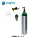 BALÓN DE OXÍGENO AZED DE 1M3 O MD CGA-870 KIT COMPLETO