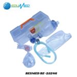 RESUCITADOR MANUAL PEDIÁTRICO CON ASA BESMED RE-25246 - Imagen 2