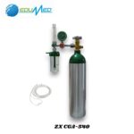 BALON DE OXIGENO ZX DE 1M3 CGA-540 KIT COMPLETO