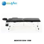 CAMILLA DE MASAJES PORTATIL RESCUE DE 2 SECCIONES - Imagen 2