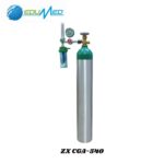 BALON DE OXIGENO DE 1.5 M3 ZX CGA-540 EQUIPADO CON COCHE - Imagen 2