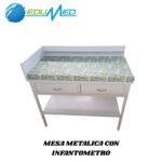 MESA METALICA CON INFANTOMETRO MG-BI - Imagen 2