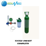 BALON DE OXIGENO DE 2M3 YA CGA-540 KIT COMPLETO