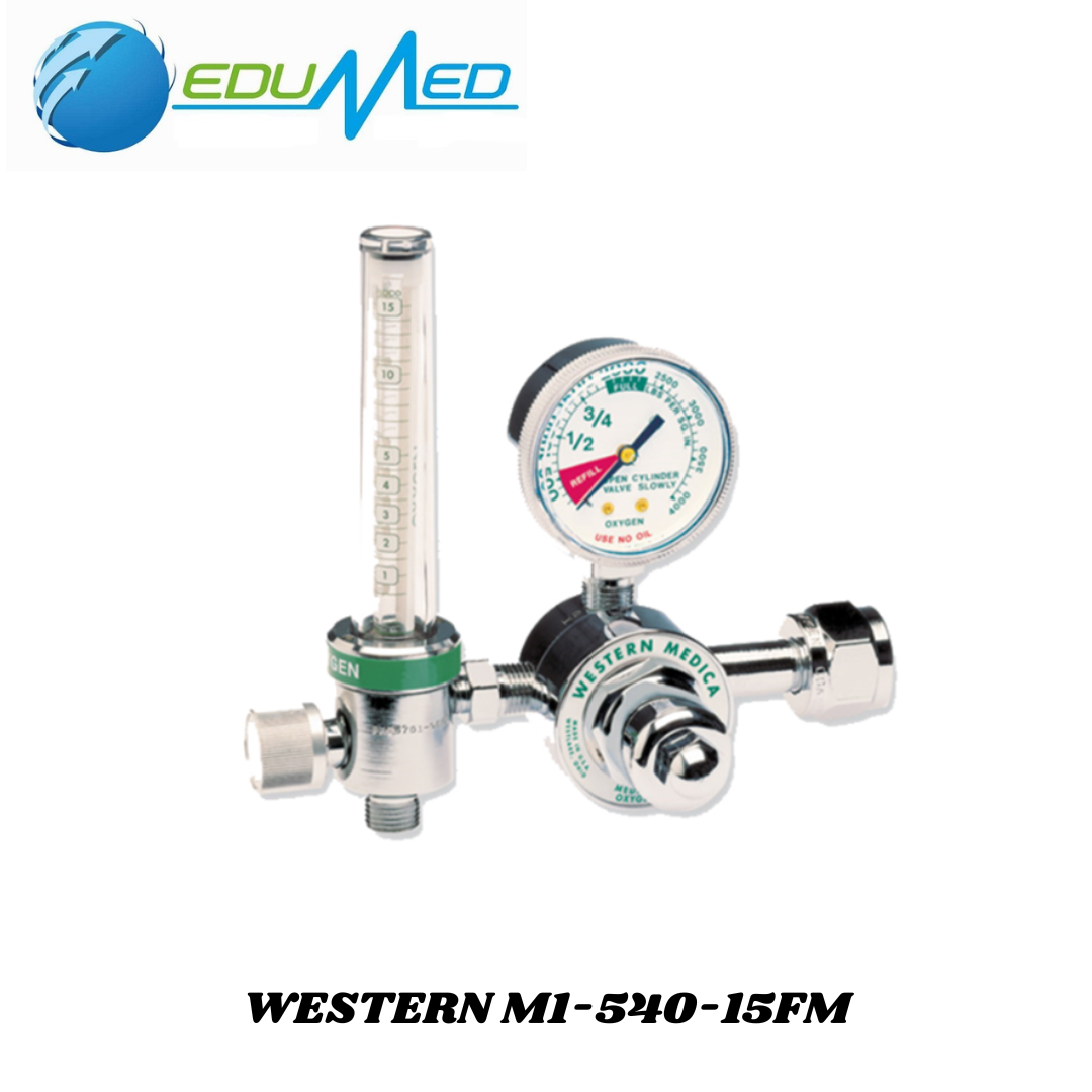 REGULADOR DE OXIGENO CON FLUJOMETRO WESTERN M1-540-15FM