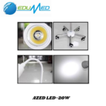 LAMPARA DE EXAMEN LED REGULABLE AZED LED-20W