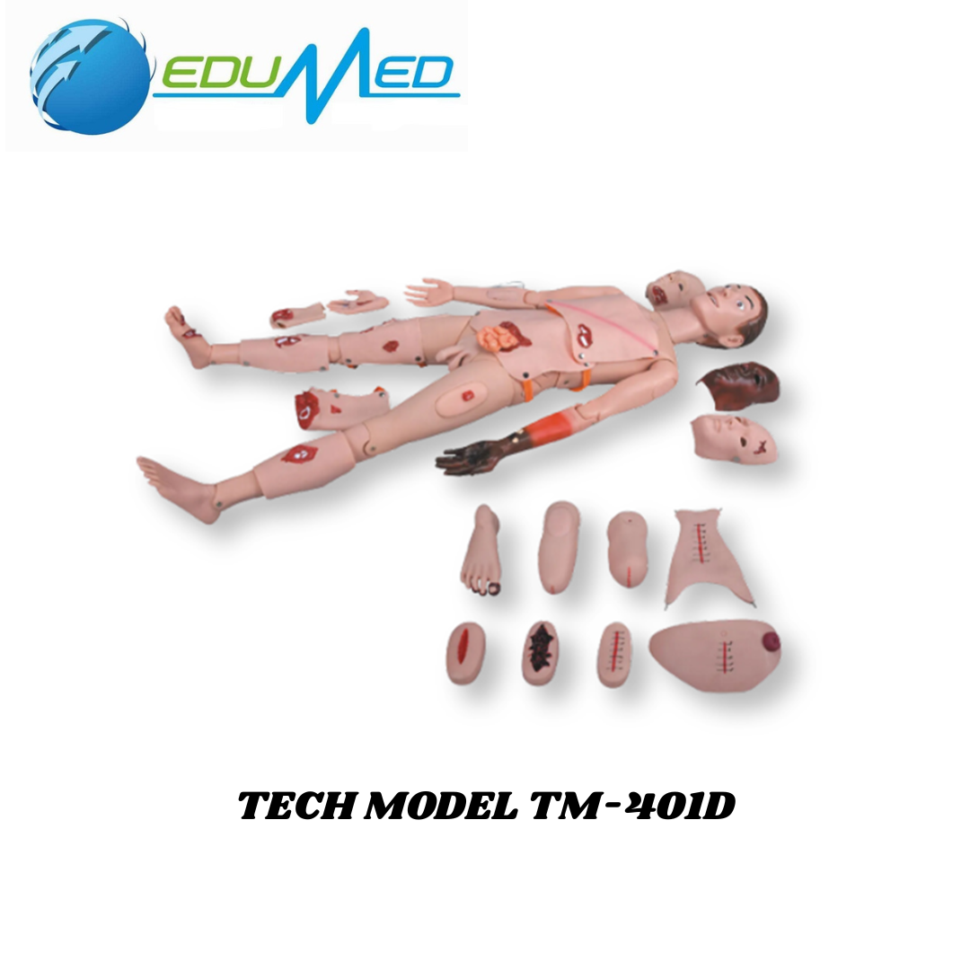 SIMULADOR DE TRAUMA DE 22 MODULOS TECH MODEL TM-401D SIMULADOR DE TRAUMA DE 22 MODULOS TECH MODEL TM-401D - Imagen 1